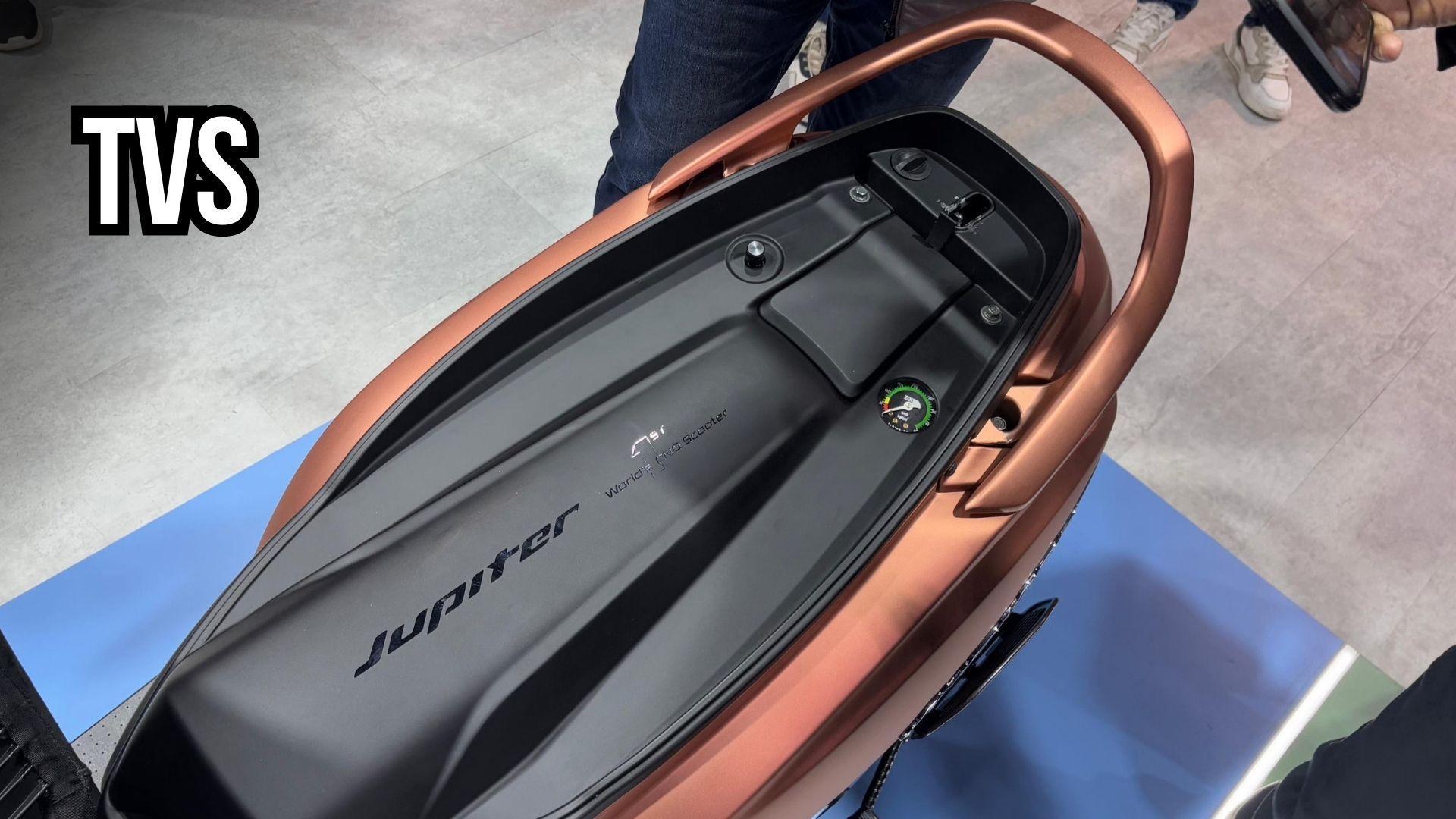 TVS Jupiter CNG: India’s First Compressed Natural Gas Scooter