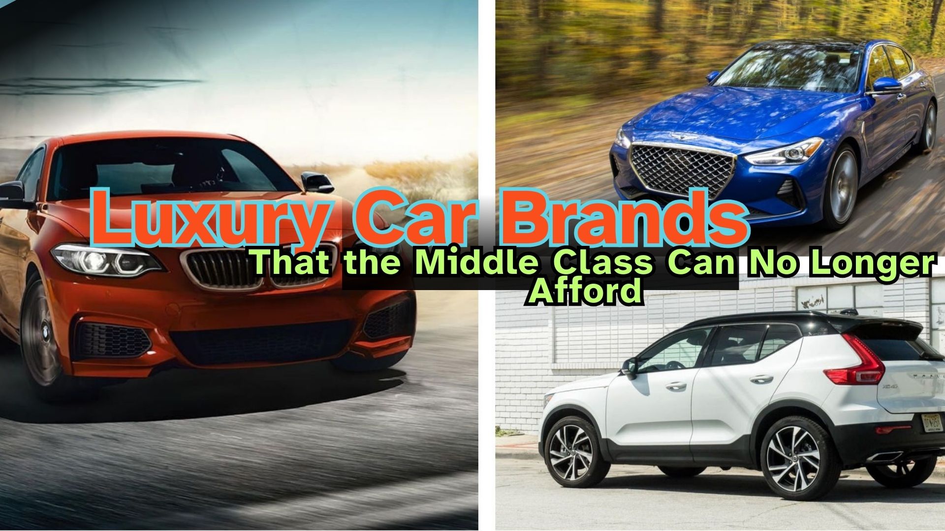 Luxury Car Brands That the Middle Class Can No Longer Afford