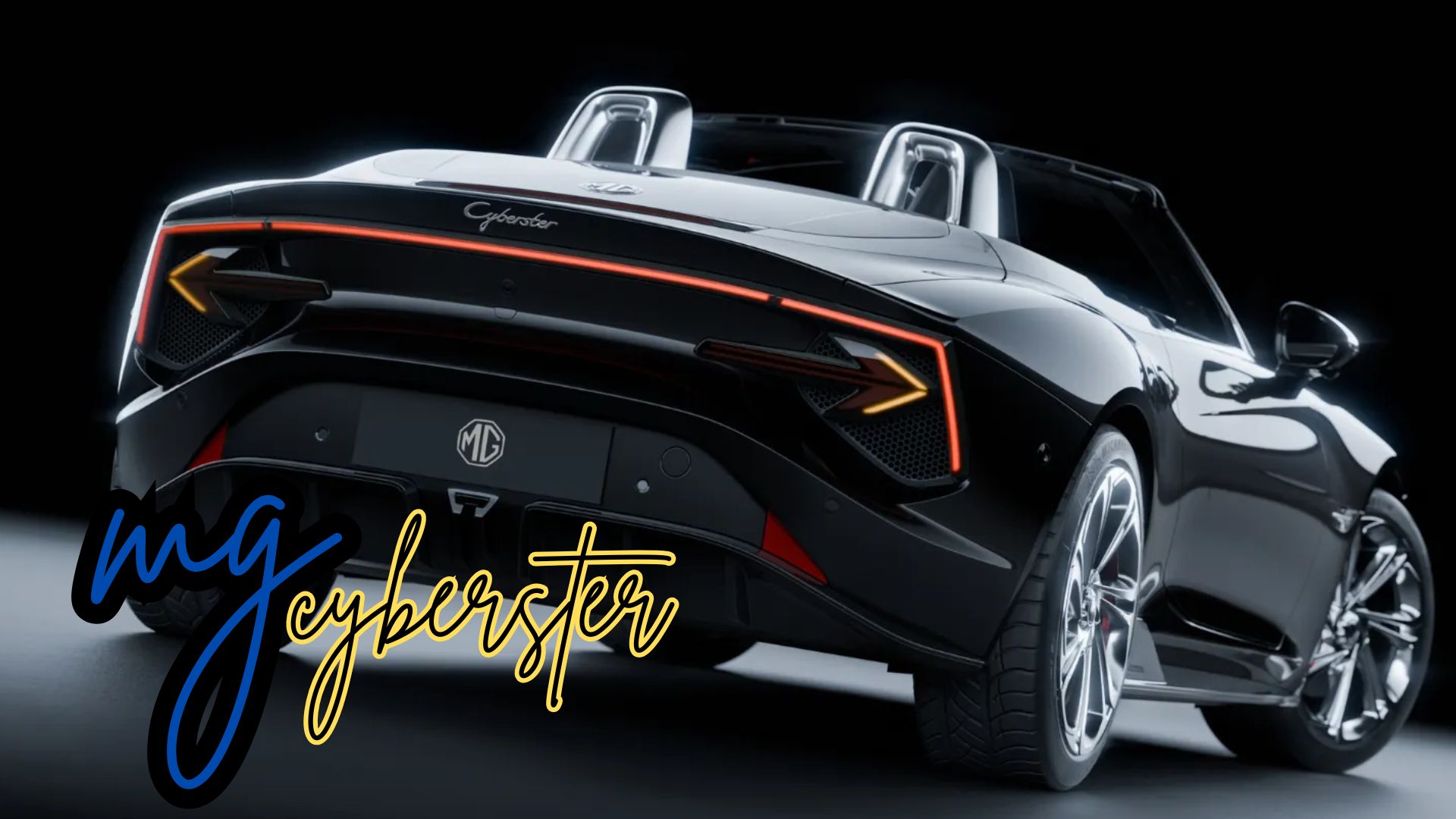 MG Cyberster Roadster EV Showcased in India